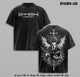 Light Yagami Death Note Vintage Washed Anime Tee Oversized Heavyweight Cotton Manga Graphic T-Shirt Gothic Streetwear Double Sided Unisex