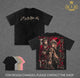 Limited Asta Black Clover Vintage Washed Graphic T Shirt, Heavyweight 260 GSM Cotton Tee, Soft Breathable Oversized Anime Streetwear Shirt, Comfortable Casual Wear, Gift for Black Clover Fans Men Women
