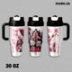 Insulated Tumbler Kid Buu Pure Evil Majin Buu Saga DBZ Anime Stainless Steel 17oz 24oz 30oz Thermal Travel Coffee Mug Vacuum Insulated Hot Cold Drink Cup Anime Fan Gift