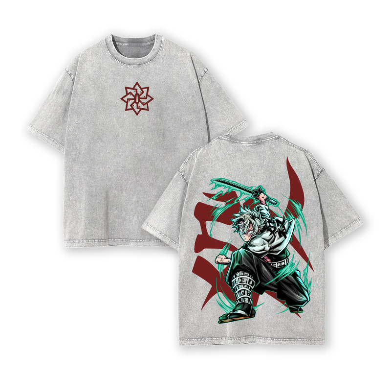 Sanemi - Demon Slayer Anime Wahed T-Shirt