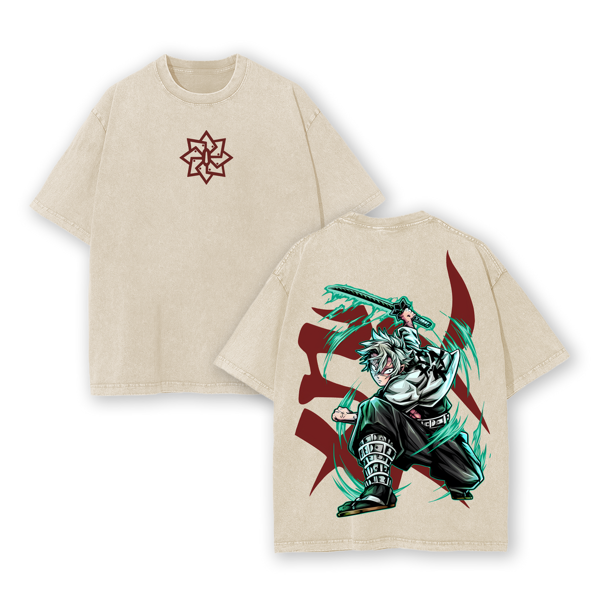 Sanemi - Demon Slayer Anime Wahed T-Shirt
