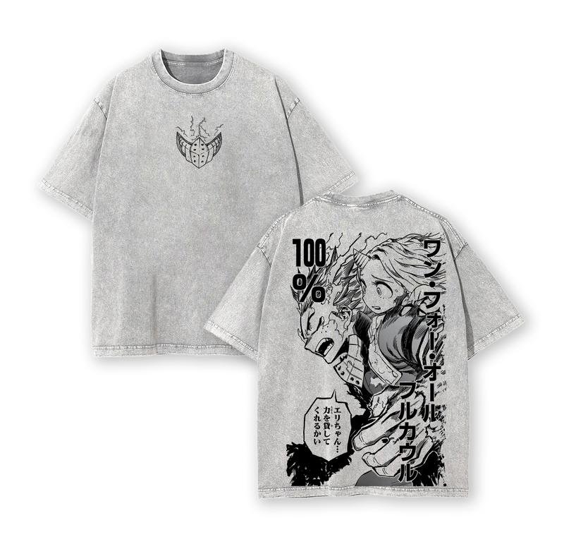 Deku & Eri My Hero Academia The Movie Tee Washed
