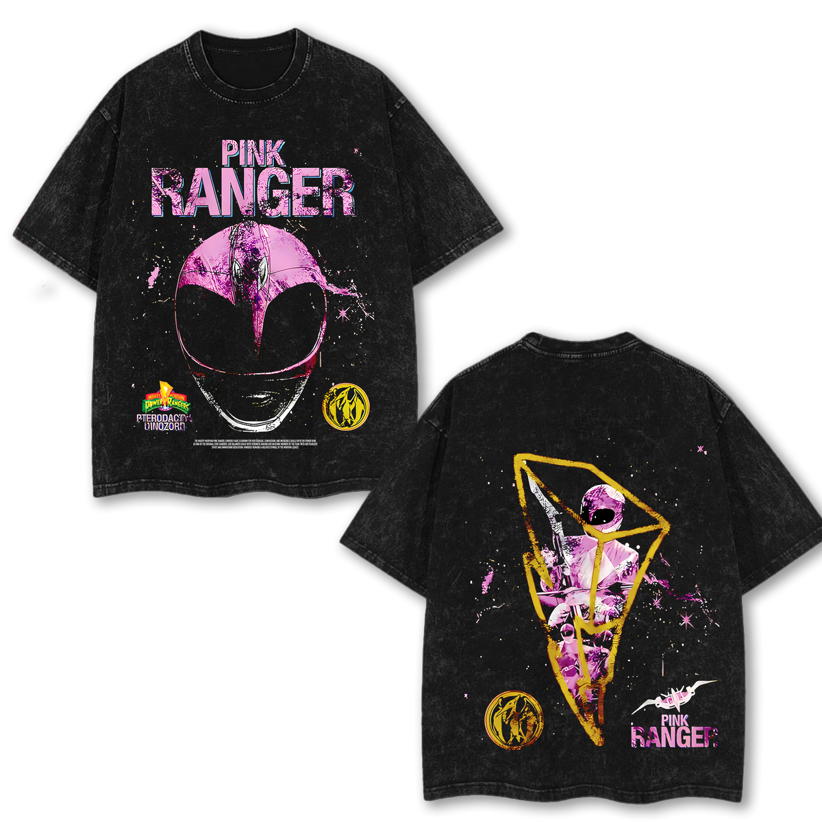 Mighty Morphin Power Rangers - Pink Ranger T-Shirt