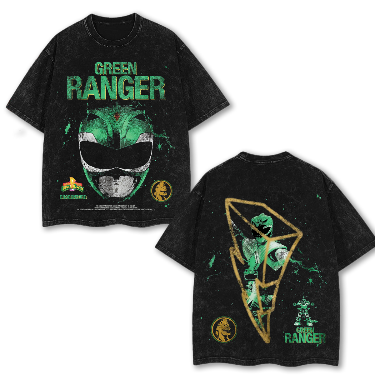 Mighty Morphin Power Rangers - Green Ranger T-Shirt