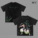 Roronoa Zoro King of Hell T-Shirt, Three Sword Style Anime Graphic Tee, Samurai Warrior Streetwear, Katana Fighter Cotton Unisex Shirt