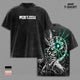 Perfect Cell DBZ T-Shirt - Perfect Cell Graphic Oversized Vintage Tee, DBZ Perfect Form Anime Merch, Washed Black Cotton Unisex