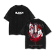 Unohana Bleach Vintage Tee – Washed Oversize Anime Shirt
