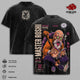 Master Roshi DBZ Vintage Washed T-Shirt Turtle Hermit Anime Graphic Tee Kame School Streetwear Oversized Shirt Gift for DBZ Fans Apparel Classic