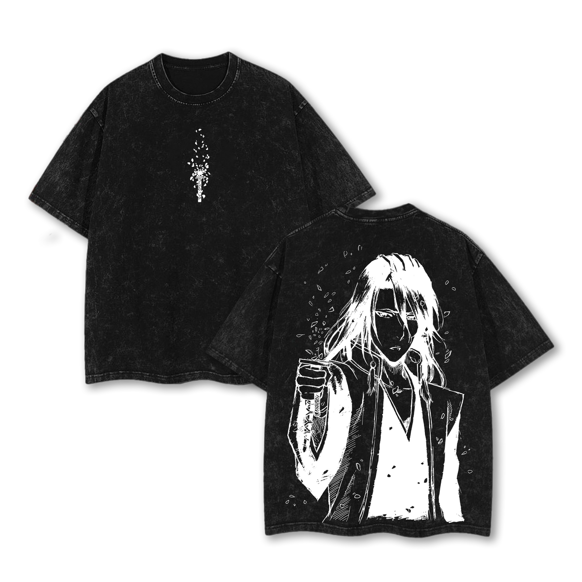 Byakuya Kuchiki T-Shirt – Bleach Anime Graphic Tee