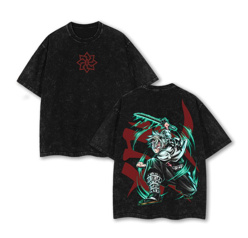 Sanemi - Demon Slayer Anime Wahed T-Shirt