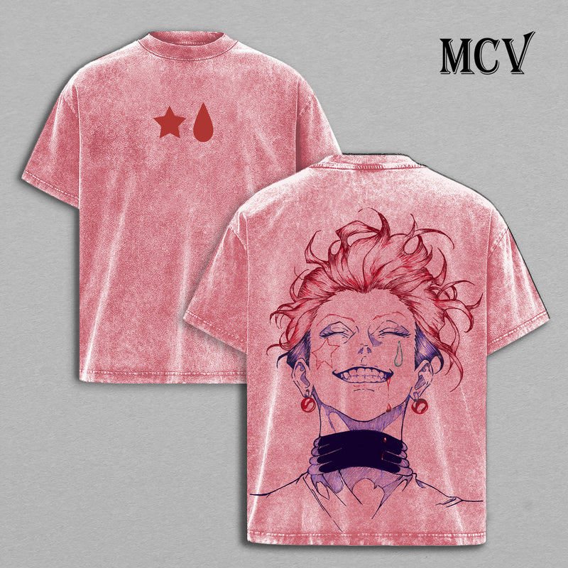 Hunter x Hunter Hisoka Tee, Twisted Magician Anime Shirt, Luxury Dark Graphic Streetwear Tee