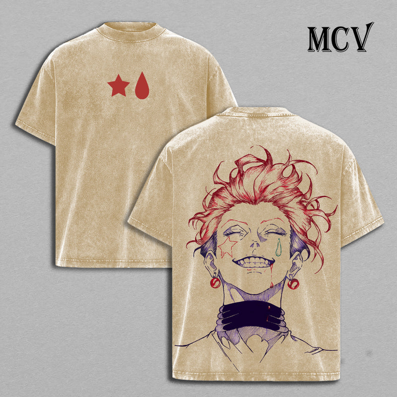 Hunter x Hunter Hisoka Tee, Twisted Magician Anime Shirt, Luxury Dark Graphic Streetwear Tee