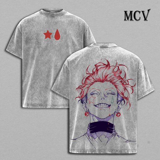 Hunter x Hunter Hisoka Tee, Twisted Magician Anime Shirt, Luxury Dark Graphic Streetwear Tee