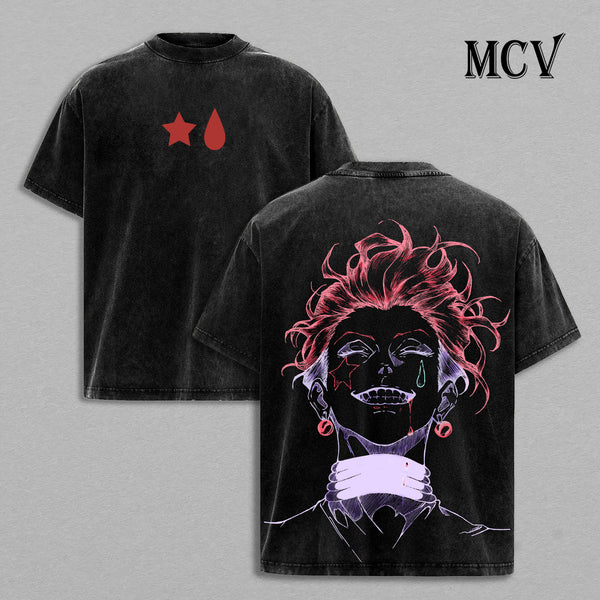 Hunter x Hunter Hisoka Tee, Twisted Magician Anime Shirt, Luxury Dark Graphic Streetwear Tee