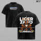 Liger Zero Schneider Zoids New Century Zero T-Shirt Menswear Top Heavy Cotton Underwear Double Printed Vintage Washed Tee Oversize Unisex Anime Manga Mecha Robot Graphic Retro Japanese Streetwear
