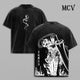 Igris Solo Leveling Washed T-Shirt, Vintage Anime Oversized Tee, Heavy Cotton Streetwear Shirt