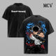Sung Jin Woo Solo Leveling Washed T-Shirt, Vintage Anime Oversized Tee, Heavy Cotton Streetwear