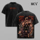 Eren Yeager Attack On Titan Washed T-Shirt, Vintage Anime Oversized Tee, Heavy Cotton Shirt