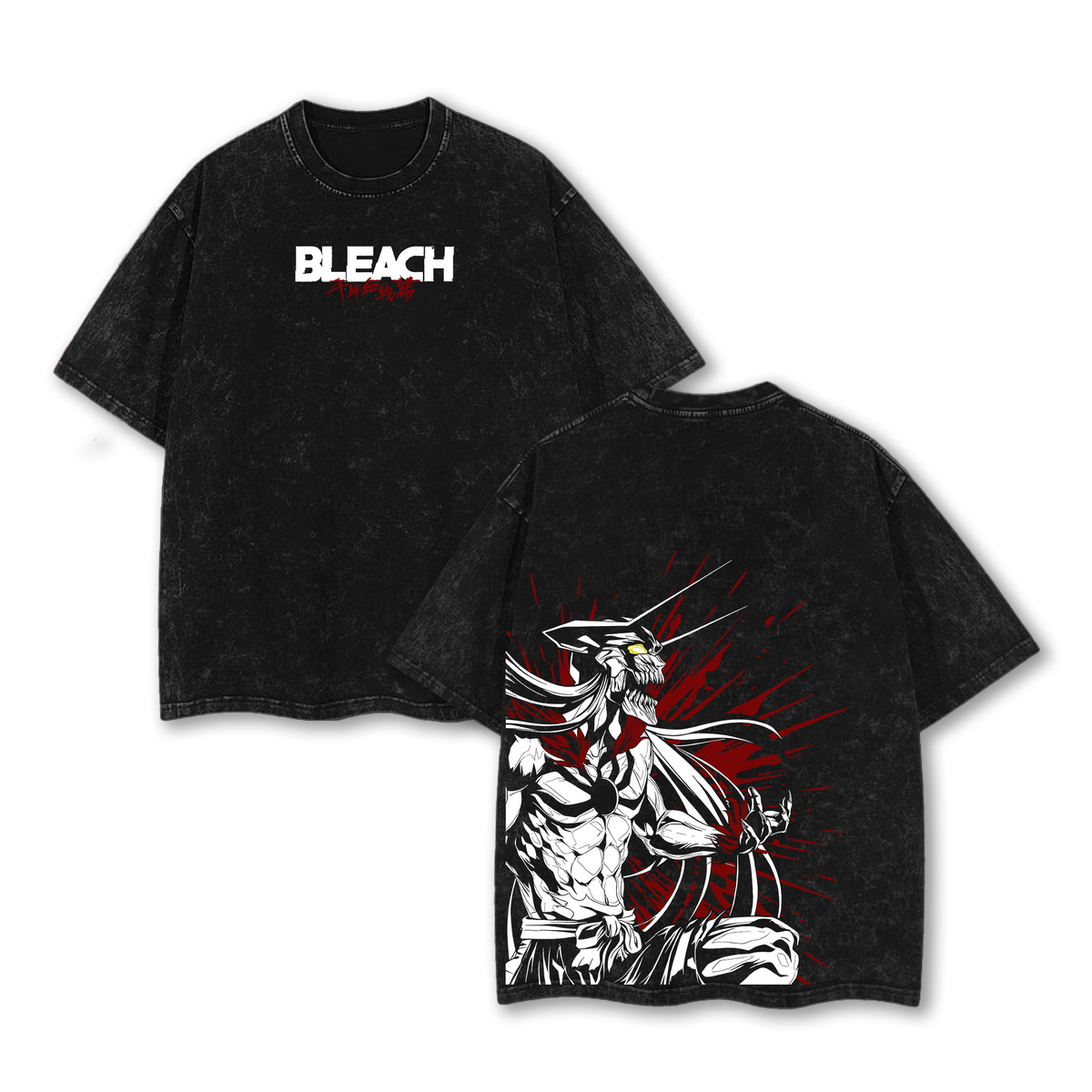 Bleach Hollow Ichigo Kurosaki Vasto Lorde, Horned Hollow Mask, Anime Manga Graphic Tee
