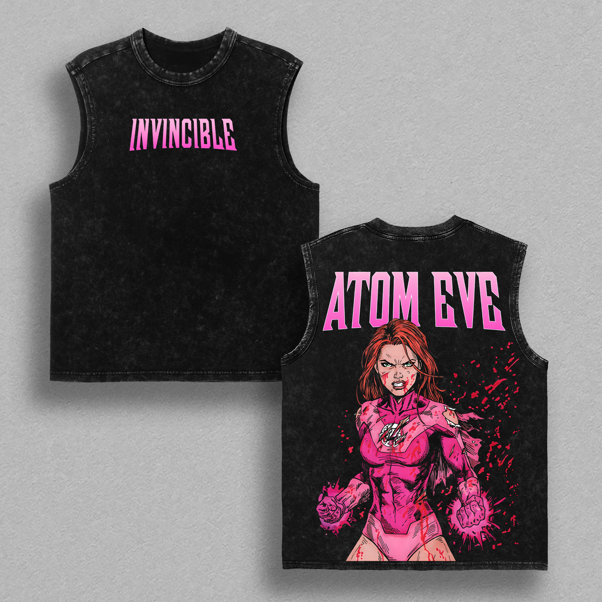 Atom Eve Invincible Comic Shirt Oversized T Shirt Vintage Tee Unisex Streetwear Superhero Graphic Tee Comic Book Character Apparel Gift for Superhero Fans