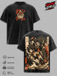 Gundam RX-78 Vintage Washed T Shirt Mobile Suit Gundam Graphic Tee Japanese Mecha Streetwear Oversized Heavyweight Cotton Top Classic Menswear Clothes Apparel Gift for Men Women