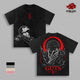 Guts Berserk T-Shirt, Black Swordsman Graphic Tee, Vintage Washed Manga Shirt, Oversized Back Print T Shirt, Heavyweight Cotton Tee, Dark Anime Streetwear