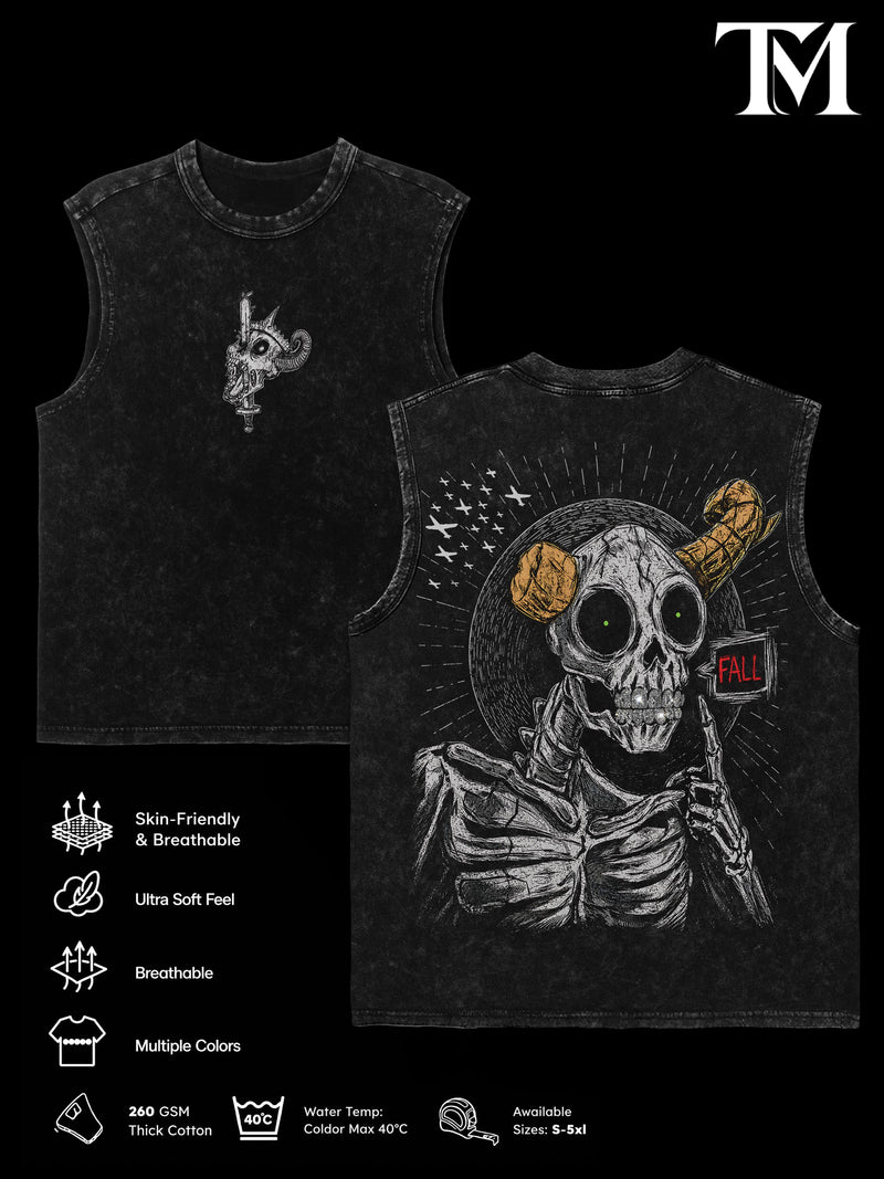 Adventure Time The Lich T-Shirt & Tank Top – Vintage Cosmic Skeleton Graphic Tee, Oversized Unisex Horror Fan Merch Gift