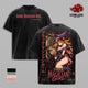 Dark Magician Girl Yu-Gi-Oh T-Shirt, Arcane Charm Spellcaster Anime Graphic Tee, Back Print Vintage Manga Shirt, Graphic Tees Men, Trendy Tshirts, YuGiOh Streetwear, Unisex Cotton Distressed Tee, Merch For Fans