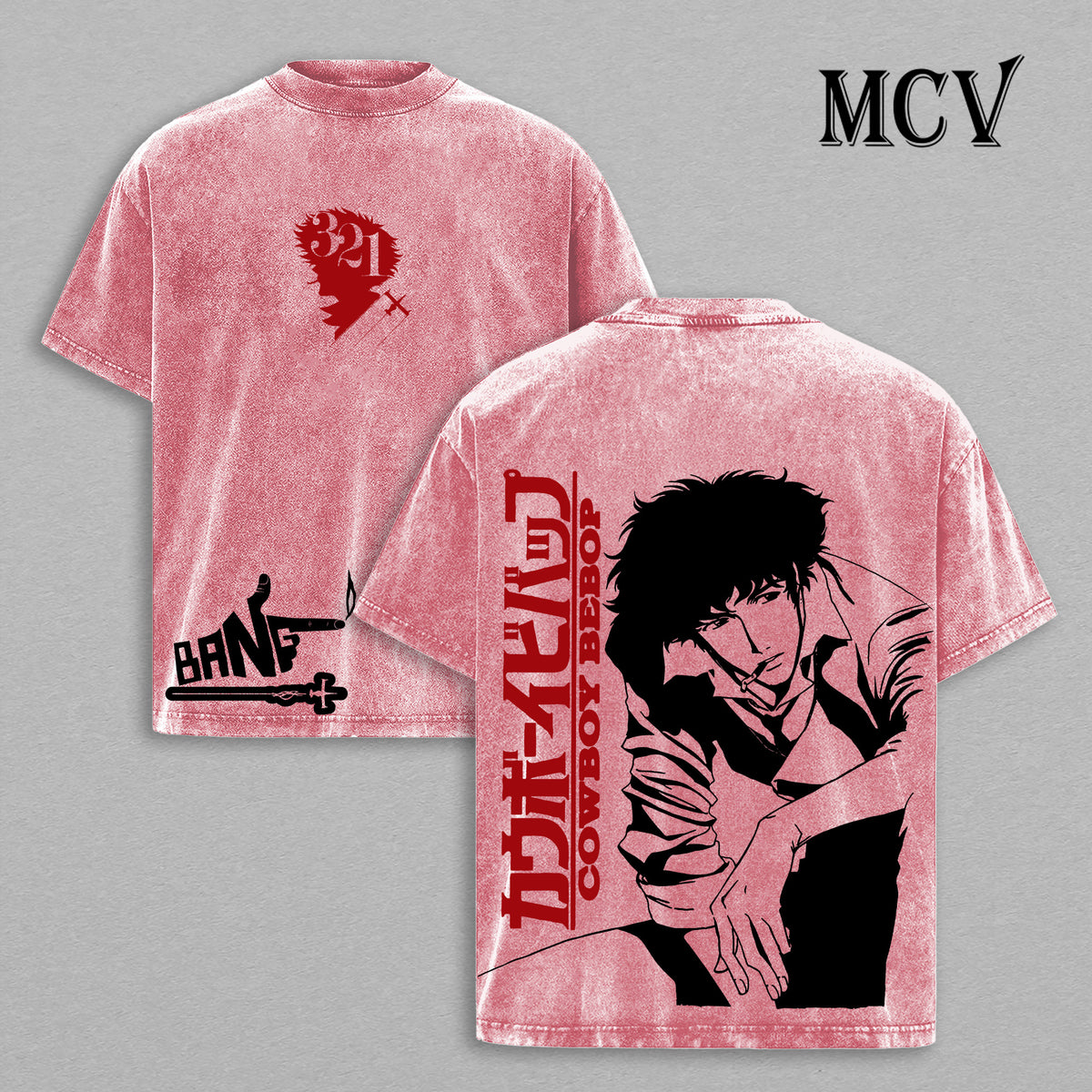 Cowboy Bebop Space Cowboy Shirt, Vintage Anime Oversized Streetwear Graphic Tee