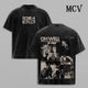 Retro Cowboy Bebop Tee, Heavyweight Washed Anime Streetwear Fashion Shirt