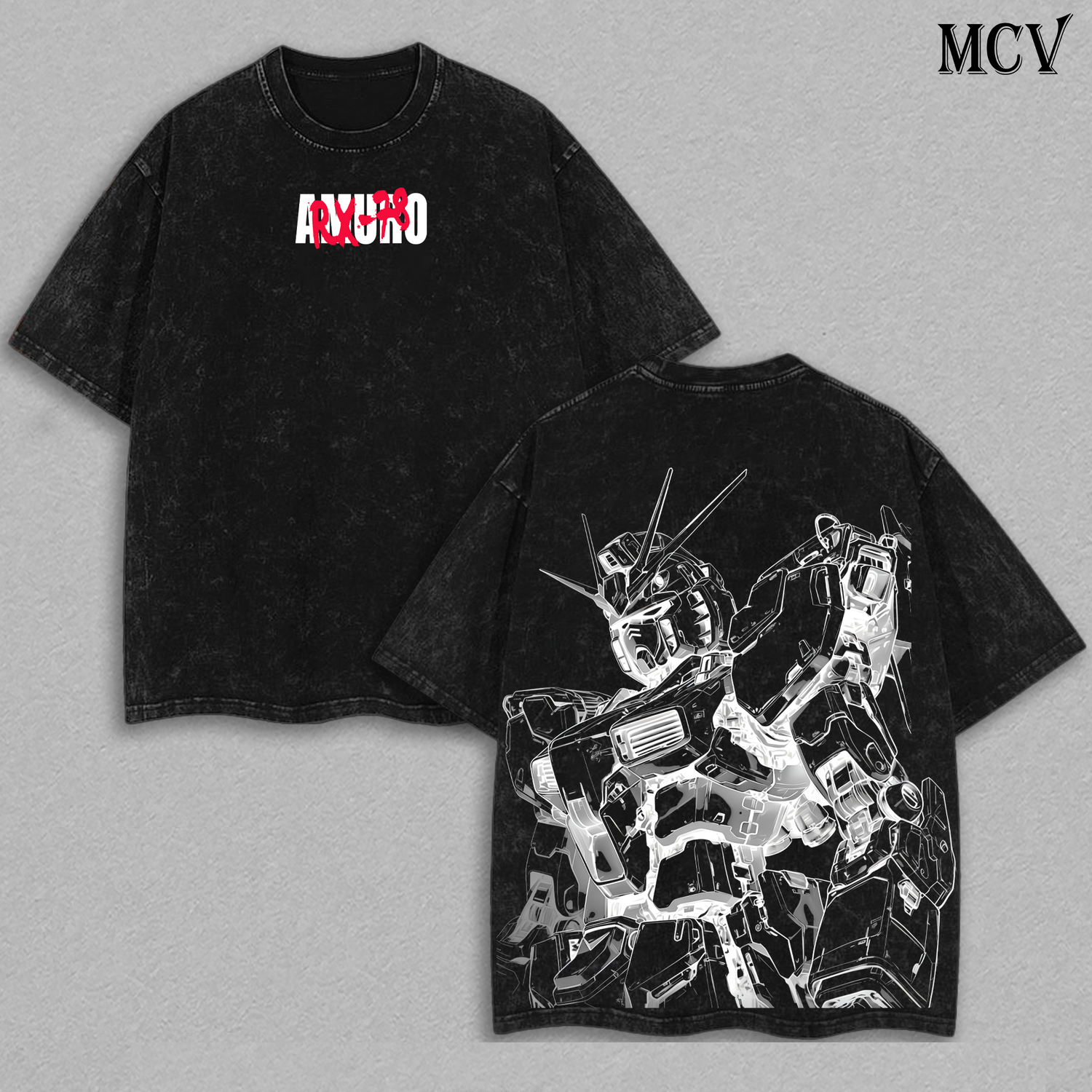 RX78 Mecha T-Shirt, Anime Robot Tee, Gundam Style Shirt, Monochrome Mech Graphic Tee, Vintage Cotton Unisex