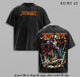 Dracule Mihawk Hawk Eyes Shirt One Piecee Anime Legendary Swordsman Vintage Washed Oversized Tee