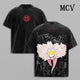Donquixote Doflamingo One Piece Washed T-Shirt, Vintage Anime Oversized Tee, Heavy Cotton Shirt