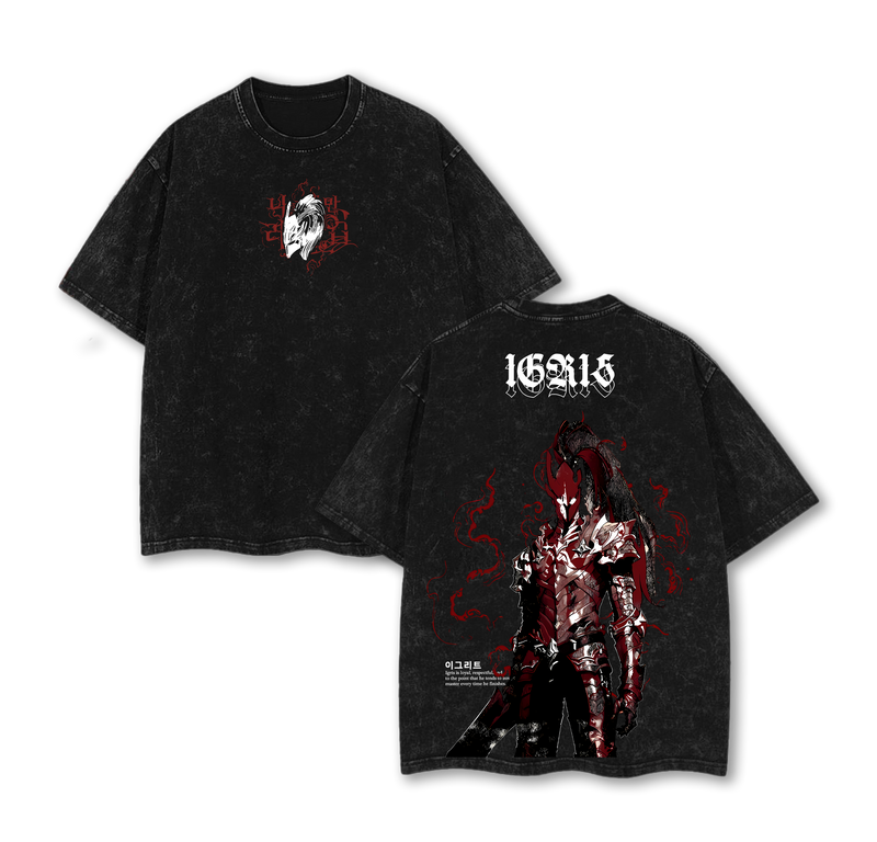 Iris Bloodred - Solo Leveling Anime Wahed T-Shirt