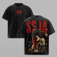 ''Gokuuuu'' SSJ4 Vintage Washed T-Shirt - Anime Graphic Tee Manga Oversized Streetwear Top Cotton Tshirt Classic Menswear Clothes Apparel Gift for DBZ Fans Men & Women