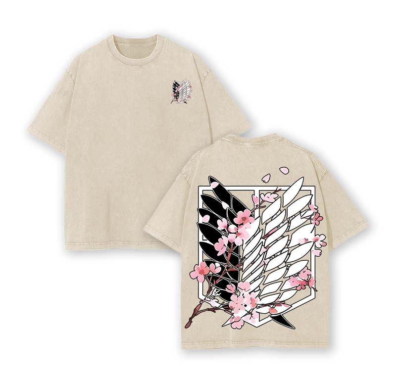 Attack On Titan Anime Unisex Tee, Wings Of Freedom AOT Shirts