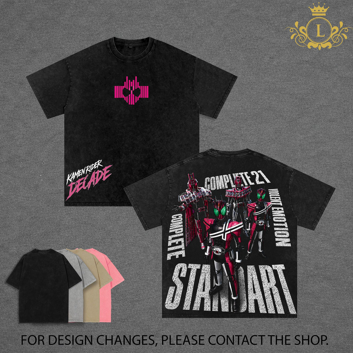 Kamen Rider Decade Vintage Washed Tee, Tokusatsu Inspired Streetwear, Retro Superhero Graphic Tee, Heavyweight Cotton Oversized Shirt, Dark Aesthetic Manga Apparel, Unisex Anime Streetwear, Vintage Hero Graphic Tee, Trending Streetwear 2026