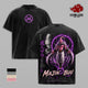Majin Buu DBZ T-Shirt, DBZ Anime Villains Graphic Tee, Back Print Vintage 90s Anime Shirt, Graphic Tees Men, Trendy Tshirts, Men's T Shirts, DBZ Streetwear, Unisex Cotton Distressed Tee, Merch For Men