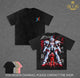 Limited Darling in the Franxx Zero Two Washed T-Shirt, Strelizia Mecha Anime Graphic Tee, Hiro and Zero Two Vintage Acid Wash Oversized Shirt, Double Sided Print, Japanese Anime Streetwear, Unisex Cotton Tee, Gift for Anime Fans