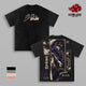 Jotaro Kujo JJBA Vintage Washed T-Shirt JoJo Anime Manga Graphic Tee Stardust Crusaders Streetwear Oversized Shirt Gift for JoJo Fans