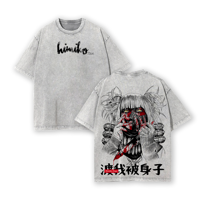 My Hero Academia - Toga Himiko Anime Washed T-Shirt
