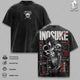 Inosuke Demon Slayer T-Shirt – Retro Kimetsu No Yaiba Anime Vintage Washed Graphic Tee, Streetwear Heavy Cotton Top for Men Women, Gift for KNY Lovers Fans