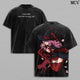 Vanessa Enoteca Black Clover Tee – Vanessa Vintage Washed T-Shirt | Black Bulls Witch | Thread Magic Anime Manga Graphic Tee | Heavy Cotton Unisex Oversized Streetwear Top