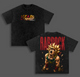 Bardock DBZ Vintage Washed T Shirt Anime Graphic Tee Super Saiyannn Bardock Oversized Heavyweight Cotton Top Classic Menswear Clothes Apparel Gift for DBZ Fans Men Women