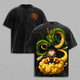 Kid ''Gokuuu'' DBZ Vintage Washed T-Shirt - DBZ Graphic Tee Oversized Anime Streetwear Top Cotton Tshirt Classic Menswear Clothes Apparel Gift for DBZ Fans Men & Women