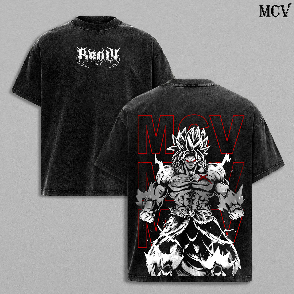 Broly DBZ Tee – Broly Vintage Washed T-Shirt | Legendary Super Saiyan | Berserk Saiyan Anime Manga Graphic Tee | Heavy Cotton Unisex Oversized Streetwear Top