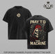 Adeptus Warhammer 40K New Release Vintage Washed Tee | Grimdark Sci-Fi Graphic Shirt | Premium Cotton T-Shirt for Fans of Imperium, Space Marines & Chaos | Retro Battle Aesthetic Streetwear Apparel