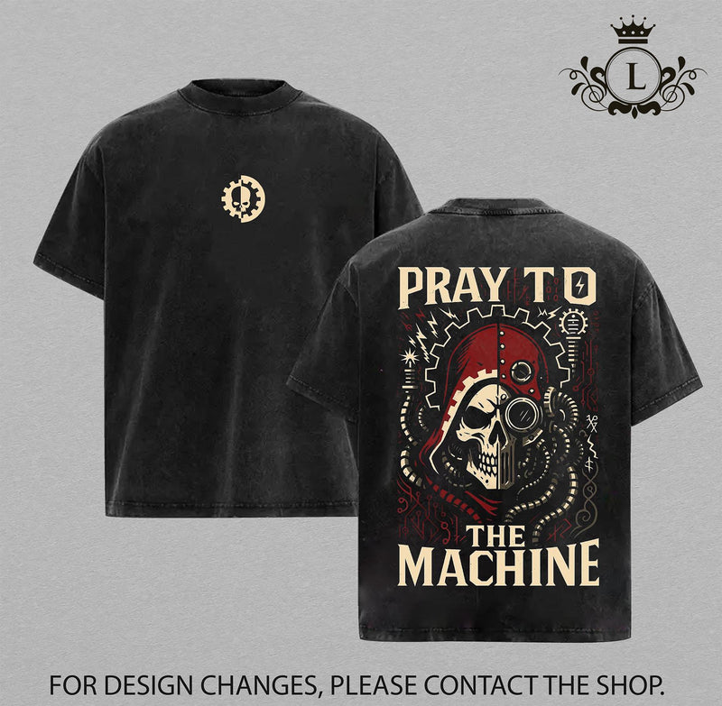Adeptus Warhammer 40K New Release Vintage Washed Tee | Grimdark Sci-Fi Graphic Shirt | Premium Cotton T-Shirt for Fans of Imperium, Space Marines & Chaos | Retro Battle Aesthetic Streetwear Apparel