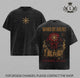 Word Bearers Warhammer 40K New Release Vintage Washed Tee | Grimdark Sci-Fi Graphic Shirt | Premium Cotton T-Shirt for Fans of Imperium, Space Marines & Chaos | Retro Battle Aesthetic Streetwear Apparel