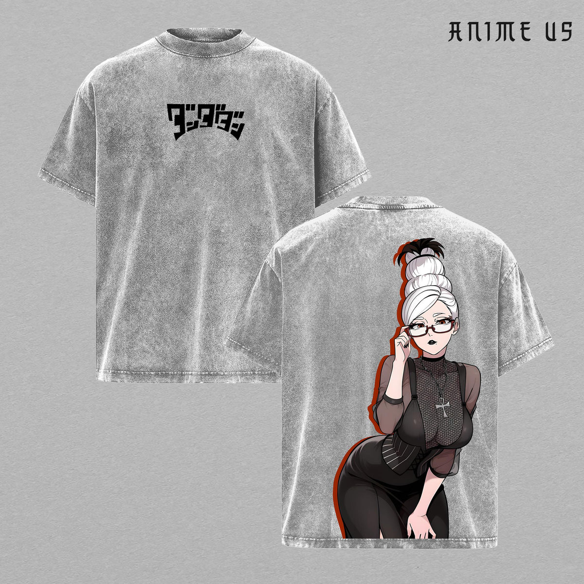Seiko Ayase x Dandadan shirt Vintage Washed Unisex Anime Graphic T-Shirt, Double-Sided Print, Soft Cotton Streetwear, Casual Short Sleeve Top, Gift for Anime Fans, Dandadan Lover, Gift Her.